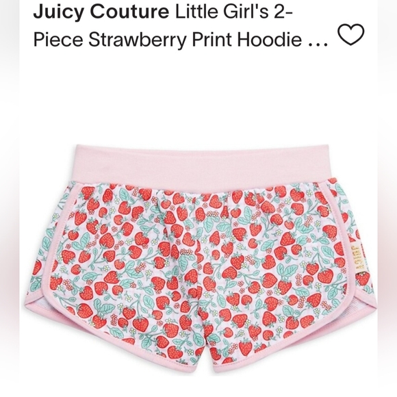Juicy Couture Strawberry 2 Piece Baby Outfit - Picture 6 of 13